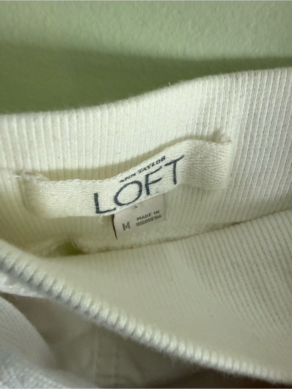 Ann Taylor Loft White Mini Skirt M - Picture 3 of 3